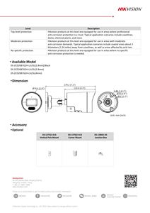 Hik Оригинал: DS-2CD2087G2H-LIU/SL 8MP 4K ColorVu AcuSense <span class=keywords><strong>2</strong></span>-сторонний аудио PoE IP Bullet камера Smart-Hybrid-Light <span class=keywords><strong>2</strong></span>,8 мм - Product Image 6