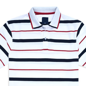 Forro polar de algodón 100% ecológico informal para hombre, para camisa, patrón sólido, Media manga, logotipo personalizado, impresión Digital frontal alta - Product Image 2