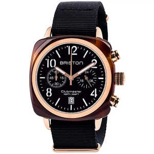 Reloj Deportivo Cronógrafo Analógico para Hombre con Esfera Cuadrada, Resistente al Agua 100 Bar, Cristal Mineral, Correa de Cuero Citizen, Acero Inoxidable - Product Image 1