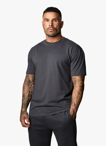 T-shirt de sport à manches courtes respirant à séchage rapide en polyester 100% personnalisé de haute qualité pour hommes - Product Image 6