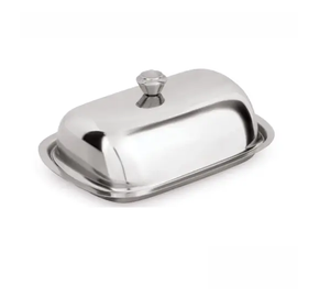 Plat à beurre en acier inoxydable de design unique Décor de cuisine Plat à beurre en acier inoxydable de qualité supérieure - Product Image 3