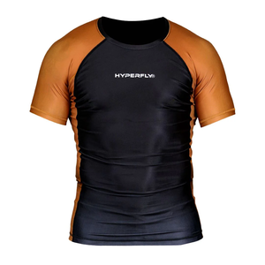 Camiseta Deportiva de Compresión Corta y Ligera para Ciclismo, para Hombre, Adulto, Niño, Transpirable, Elástica, con Estampado por Transferencia de Calor, UPF50+ - Product Image 1