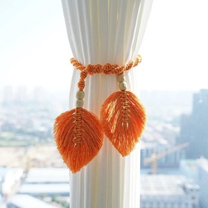 Elegant Handmade <b>Curtain</b> Holder <b>Tieback</b> Decorative Macrame Rope Holder <b>for</b> Drapes Window Treatment Home Interior Decor - Product Image 3