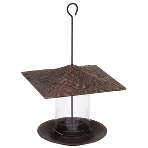 Mangeoire à oiseaux en métal Mangeoire à oiseaux décorative robuste et durable - Product Image 2