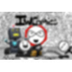 Pegatina de PVC Impresa de IW Comics, Estilo Anime de Dibujos Animados, para Decoración del Hogar o Regalos Promocionales, Pegatina Decorativa de Papel con Logotipo - Product Image 1