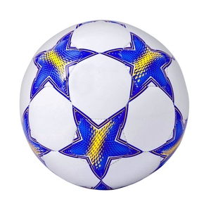 Ballon de football de haute qualité cousu à la main, couleur unie, logo personnalisé, ballon de football professionnel pour match, durable, entraînement 2025 - Product Image 1