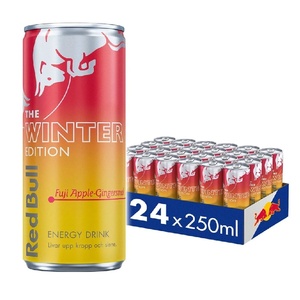 Bebida Energética Red Bull Edición Invierno Sabor Fuji y Jengibre Manzana 24x250ml, Bebida Premium con Sabor a Frutas Dulces, Venta al Por Mayor - Product Image 2