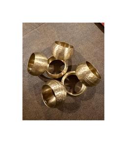 Servilletero de metal hecho a mano de moda con trabajo antiguo Premium para recepciones formales, cenas y grandes fiestas - Product Image 4