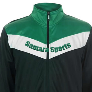 Diseñe su propio chándal personalizado Ropa deportiva de poliéster de alta calidad para chándal con bolsillos con cremallera para hombres - Product Image 2