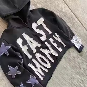 Fabricante directo de fábrica 100% algodón francés Terry Vintage Sudadera con capucha personalizar alta calidad desgastado ácido lavado sudaderas con capucha para hombre - Product Image 6