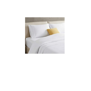 Parure de draps pleine grandeur en lin 100 % pur coton, texture douce et moelleuse, écologique, durable, confortable et longue durée - Product Image 3
