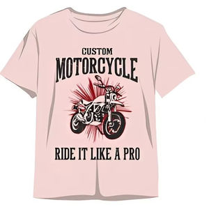 Camisetas Gráficas Extra Grandes de Algodón 100% Personalizadas para Hombre con Mangas Cortas y Diseños Impresos Personalizados - Product Image 1