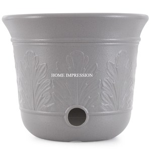 Pots de tuyau en métal au design élégant couleur verte classique forme antique maison jardin tuyau d'eau stockage de l'enrouleur jardinière écologique - Product Image 6