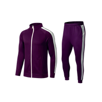 Makul kış rahat katı % 100% pamuk nefes eşofman yüksek kalite polar Joggers Hoodies erkekler için setleri