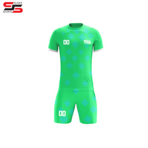 Venta al por mayor de alta calidad nuevo púrpura Oro Verde diseño piel Top mens Sports wear Club Soccer uniformes Soccer wear - Product Image 6