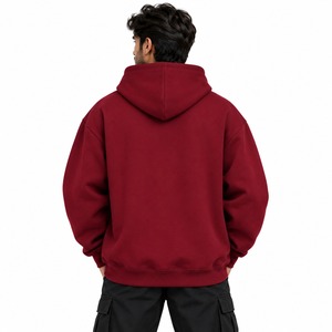 <b>Men</b> Hoodie Winter Pullover Sweatshirt Soft Warm Fleece <b>Hooded</b> <b>Top</b> Long Sleeve Casual Streetwear Outdoor Daily Fashion Wear - Product Image 2