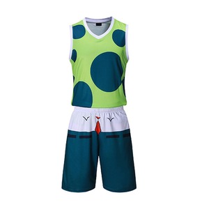 Maillots de basket-ball unisexes personnalisables de qualité supérieure, uniformes, ensembles de shorts de sport, impression personnalisée, 100% polyester, séchage rapide, tous - Product Image 3