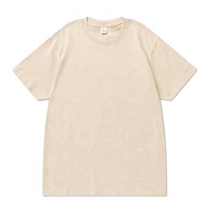 Camiseta gráfica con estampado de lavado ácido personalizada, Camiseta de algodón con lavado de ácido Mineral Vintage, camisetas con cuello redondo para hombre - Product Image 6