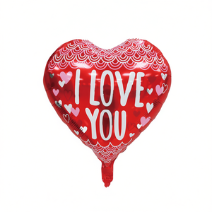 Globo de Aluminio con Forma de Corazón 'Te Amo' de 45 cm, Decoraciones para el Día de San Valentín - Product Image 2