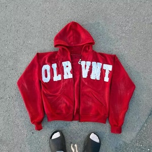 Sweat-shirt lourd en gros |   Pull à Capuche Streetwear Brodé Personnalisé |   Fournisseur de sweat-shirts en molleton de coton unisexe - Product Image 4