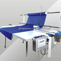Machine de découpe professionnelle à couteau rond pour tissus, coupe-bords de nappes, stores et rideaux, pour usage commercial