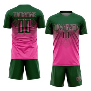 Ensemble de vêtements de sport respirants à séchage rapide, services OEM et ODM disponibles pour les ensembles d'uniformes de football - Product Image 1