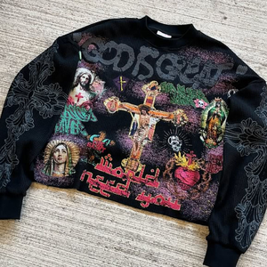 Fabricant 600GSM 1000GSM Sweats à capuche épais et épais 100% coton éponge française Design personnalisé Broderie unie Oversize Boxy Hoodies - Product Image 3