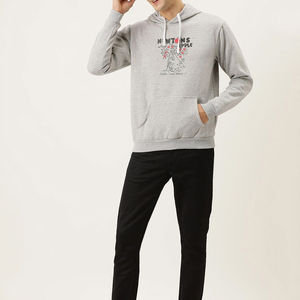 Sudaderas con capucha blanqueadas de moda para hombre, sudaderas básicas de mezcla de algodón para hombre, precios muy baratos, sudaderas con capucha hechas con logotipo personalizado para exteriores - Product Image 5