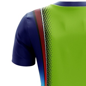 2025 Diseña tu propio jersey de cricket de Inglaterra T20 impreso para hombres colores personalizables y logotipo camisa deportiva de poliéster/algodón - Product Image 3