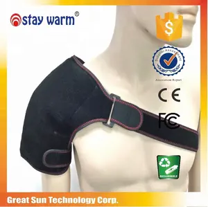 <b>Heated</b> <b>Shoulder</b> <b>Wrap</b> Brace Heat Therapy <b>Wrap</b> for Men Women Frozen <b>Shoulder</b> Pain Relief - Product Image 5