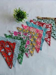 100% Cotton <b>Cloth</b> Dinner Napkins Reusable <b>Table</b> <b>Cloth</b> Boho Wholesale Lot of Napkins Set Eco/Earth Friendly Reusable - Product Image 3