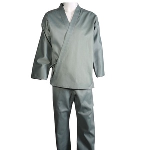 Uniforme de Artes Marciales Karate Gi Judo Colores Personalizados 100% Algodón Transpirable Ligero Unisex Adulto - Product Image 1