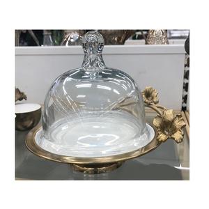 Ensemble de 2 supports à gâteau bleu et blanc, support à gâteau en métal de qualité supérieure au meilleur prix - Product Image 3