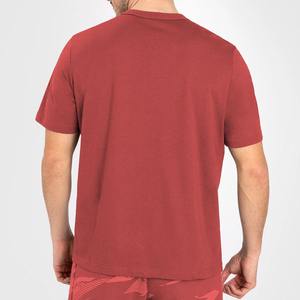 Hombres azul real 100% algodón 220 gramos suave minimalista puño Logo Casual ecológico transpirable Streetwear verano moda Top - Product Image 3