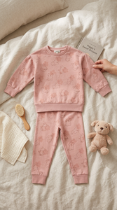 Fabricant de pyjamas pour enfants en flanelle écossaise bio sur mesure OEM, 100% coton respirant, doux, manches longues, vêtements de nuit pour enfants - Product Image 2