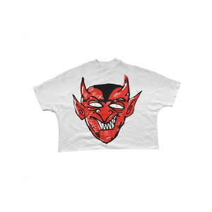 Camisetas de manga corta personalizadas de fábrica 100% algodón con estampado gráfico de gran tamaño Boxy Fit recortada de secado rápido para hombres - Product Image 2