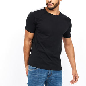 T-shirt personnalisé pour hommes 100% coton t-shirt de luxe qualité côte o-cou vierge streetwear t-shirt personnalisé pour hommes - Product Image 2