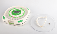 Distributeur automatique de pilules avec gobelets amovibles, 21 compartiments, 9 anneaux de dosage, rappel par alarme, écran LCD, alertes sonores et lumineuses