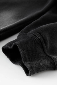 Ropa de calle 100% algodón peso pesado Sudadera con capucha al por mayor precio barato Vintage desgastado lavado ácido sudaderas con capucha personalizadas - Product Image 5