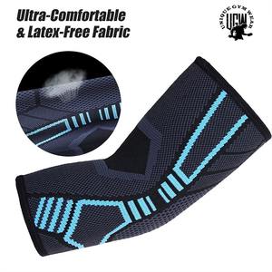 Manchon de coude en néoprène respirant de haute qualité enveloppe de coton de protection pour la gymnastique Fitness prend en charge l'haltérophilie et l'exercice - Product Image 3