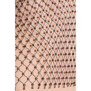 Blouse décontractée en maille à paillettes brillantes, col rond, manches courtes, 220g, taille XL, coupe régulière, pour homme, tricot semi-élastique, devant à paillettes - Product Image 5
