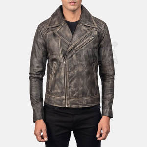 Chaqueta de moto de cuero de alta calidad para hombre, ropa deportiva fresca para invierno y verano, precio barato al por mayor - Product Image 3