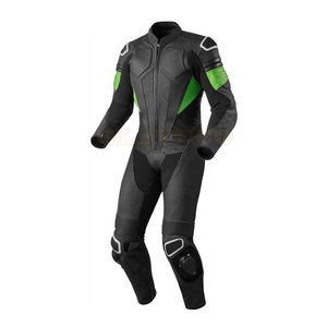 Combinaison de moto coupe-vent robuste de haute qualité, vêtements de sport en cuir respirants confortables - Product Image 3