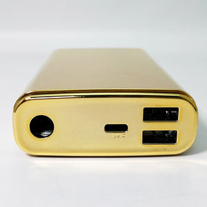 <span class=keywords><strong>Batterie</strong></span> <span class=keywords><strong>externe</strong></span> portable ultra-fine personnalisée OEM de luxe plaquée or 24 carats, Power Bank <span class=keywords><strong>15000mAh</strong></span> - Product Image 5