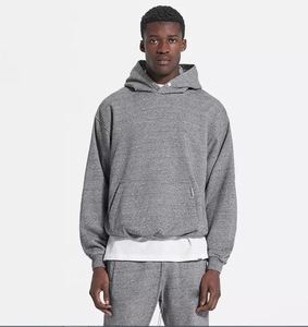 Sweat à capuche oversize décontracté en coton 100% (250g) de haute qualité pour homme, personnalisable avec impression numérique, collection hiver 2026 - Product Image 5