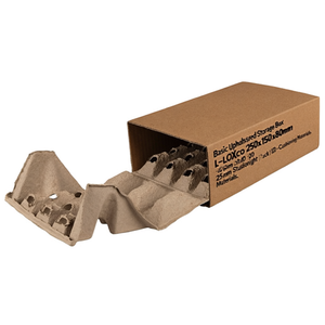 Basic Upholstered <b>Storage</b> Box L-BOXeco 250x150x80mm 25mm Stud Height Pack of 120-<b>Cushioning</b> Materials - Product Image 2