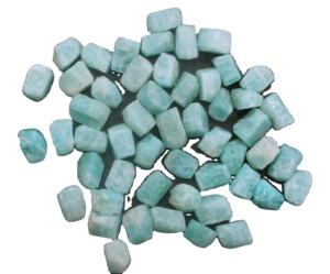 Amazonita Natural, cristal verde sin tratamiento, 12-14 MM, calidad increíble, 25 piezas - Product Image 1