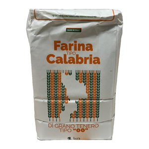 Farine italienne de première qualité "Calabria" 1kg de pain pains brioches rouleaux génoise sable pâtes pizzas vente de pizzas - Product Image 1