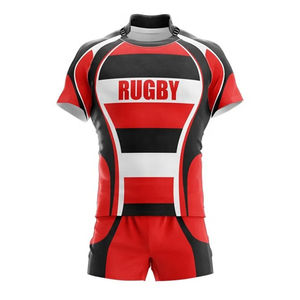 Camisetas de Rugby Sublimadas con Diseños Personalizados 2025, Talla Juvenil, Jersey de Rugby para Clubes y Ligas, Precio al por Mayor, OEM Personalizado - Product Image 4