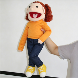 Marioneta de Peluche de Cuerpo Completo para Niña, Material Suave, Accesorios de Cumpleaños para Niños, Juego de Roles Interactivo para 5-7 Años - Product Image 2